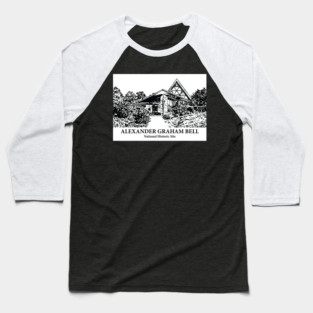 Alexander Graham Bell N.H.S - Baddeck NS Baseball T-Shirt