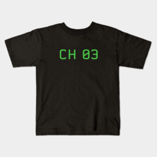 Retro Video Game Channel 3 Kids T-Shirt