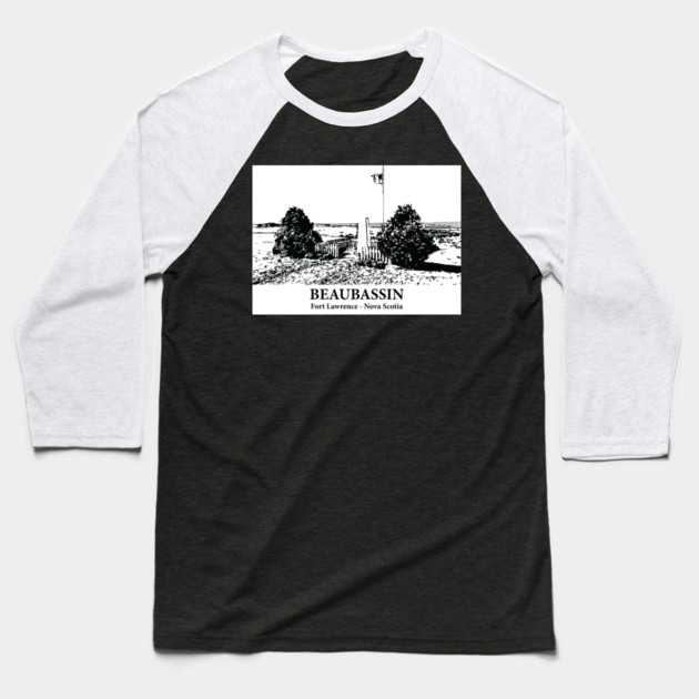 Beaubassin - Fort Lawrence NS Baseball T-Shirt by Lakeric