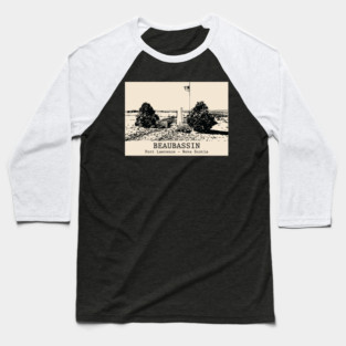 Beaubassin - Fort Lawrence NS Baseball T-Shirt