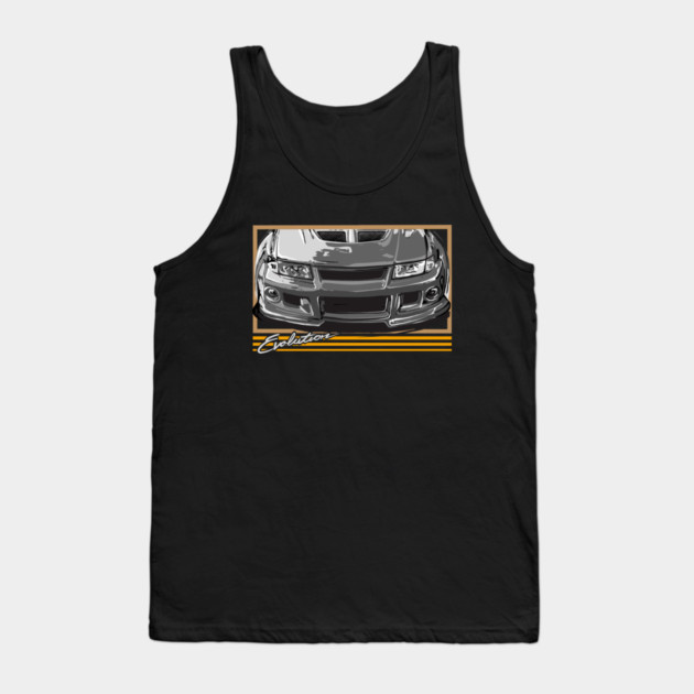 Mitsubishi Lancer evolution Rally Car. Tank Top by monsalveautos