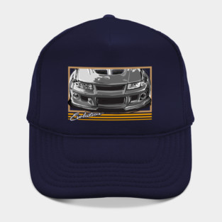 Mitsubishi Lancer evolution Rally Car. Hat