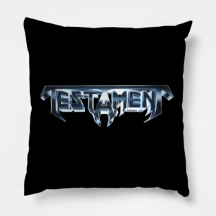 Testament Band Logo Pillow