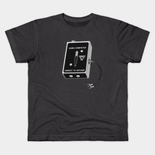 Retro Gamer RF Adapter Kids T-Shirt