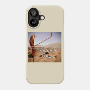 Marcus the Worm Rigatoni Pasta Phone Case