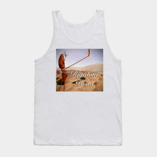 Marcus the Worm Rigatoni Pasta Tank Top