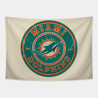 Miami dolphins vintage#2 Tapestry