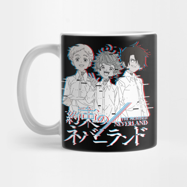 Promised Neverland - Glitch Art by Otaku Vibes