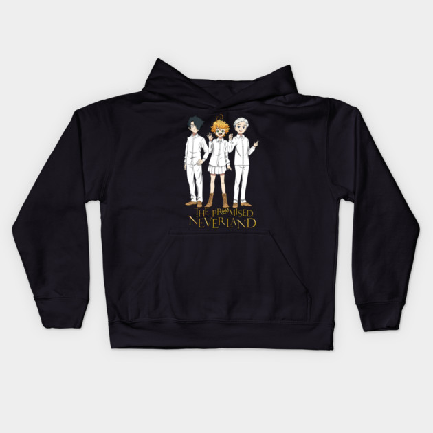 Promised Neverland - Emma, Ray and Norman Kids Hoodie by Otaku Vibes
