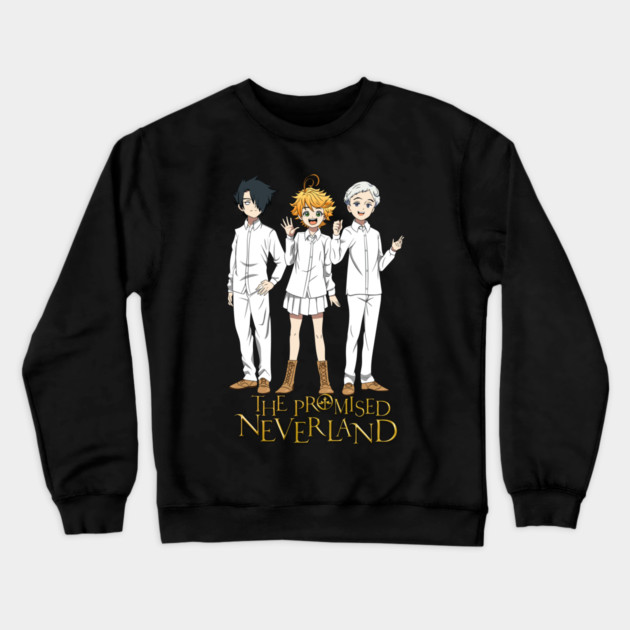 Promised Neverland - Emma, Ray and Norman Crewneck Sweatshirt by Otaku Vibes