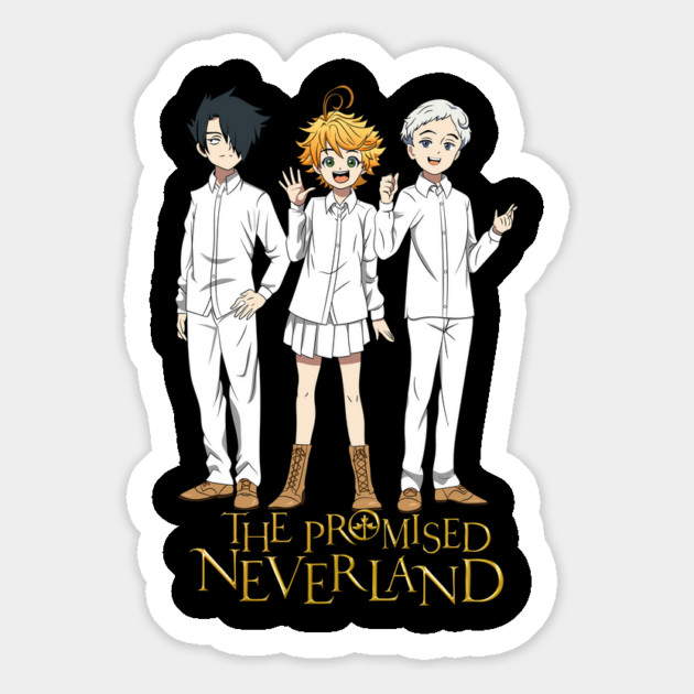Promised Neverland - Emma, Ray and Norman Magnet by Otaku Vibes