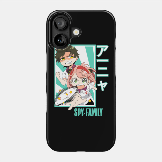 Anya with Damian – Spy x Family Phone Case by Otaku Vibes