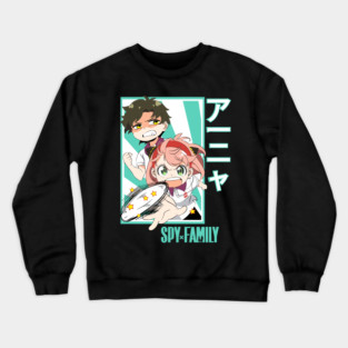 Anya with Damian – Spy x Family Crewneck Sweatshirt