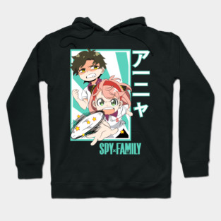 Anya with Damian – Spy x Family Hoodie