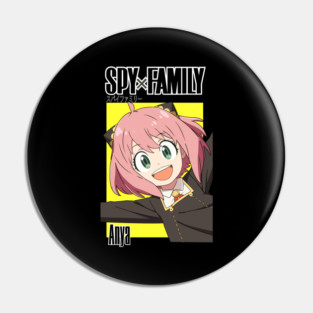 Anya Close-Up Sparkling Eyes – Spy x Family Pin