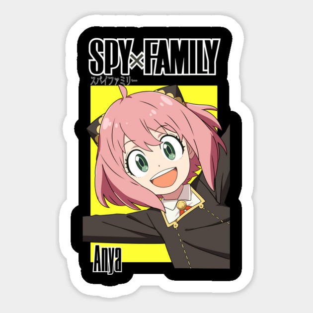 Anya Close-Up Sparkling Eyes – Spy x Family Magnet by Otaku Vibes