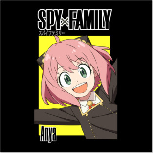 Anya Close-Up Sparkling Eyes – Spy x Family Posters and Art