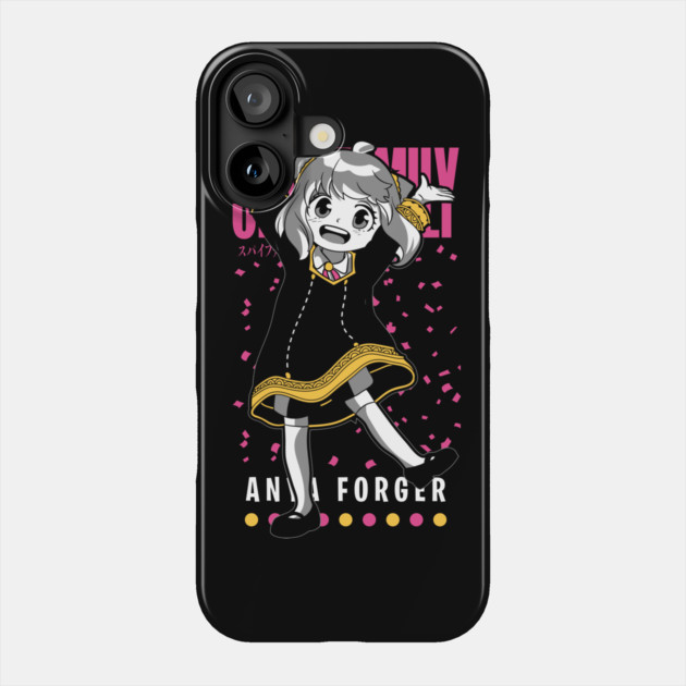 Anya Forger with Big Smile – Spy x Family Phone Case by Otaku Vibes