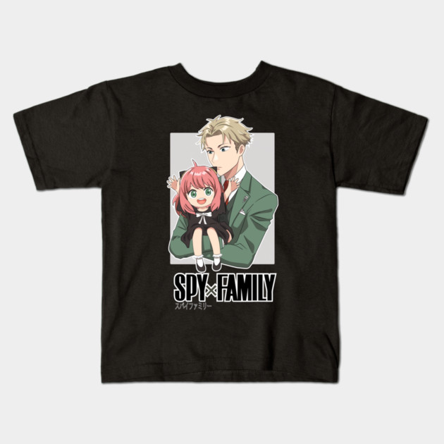 Loid and Anya Father-Daughter Bond – Spy x Family Kids T-Shirt by Otaku Vibes