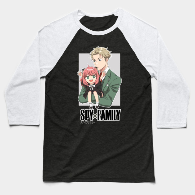 Loid and Anya Father-Daughter Bond – Spy x Family Baseball T-Shirt by Otaku Vibes