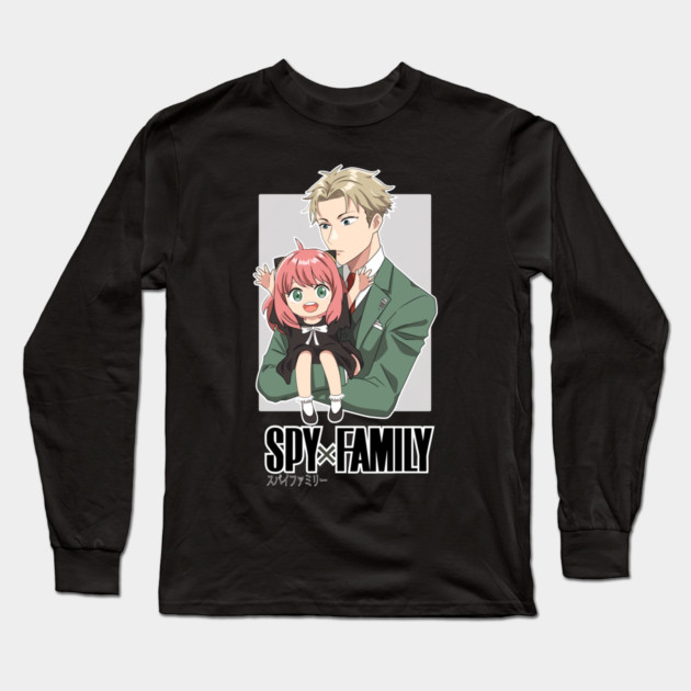 Loid and Anya Father-Daughter Bond – Spy x Family Long Sleeve T-Shirt by Otaku Vibes