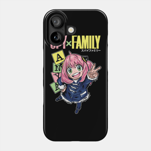 Spy x Family - Anya Forger Cool Art Phone Case by Otaku Vibes