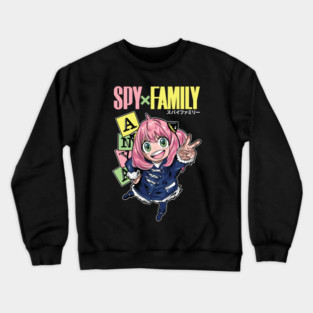 Spy x Family - Anya Forger Cool Art Crewneck Sweatshirt