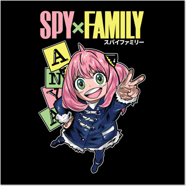 Spy x Family - Anya Forger Cool Art Wall Art by Otaku Vibes