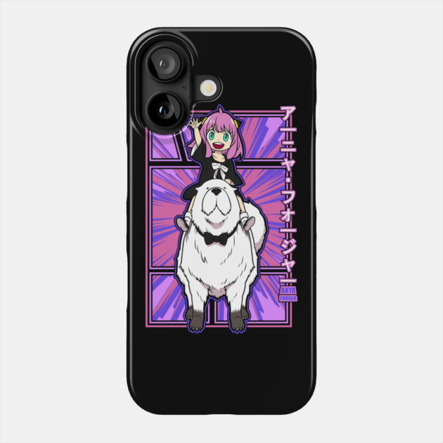 Anya and Bond Waku Waku – Spy x Family Phone Case by Otaku Vibes