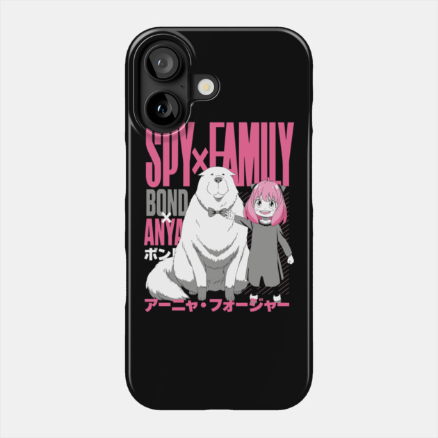 Anya and Bond – Spy x Family Phone Case by Otaku Vibes