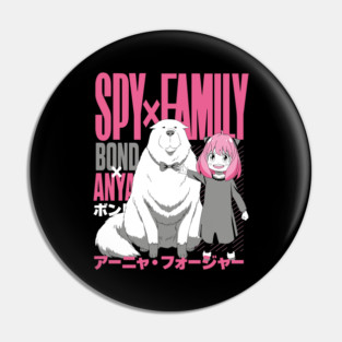 Anya and Bond – Spy x Family Pin