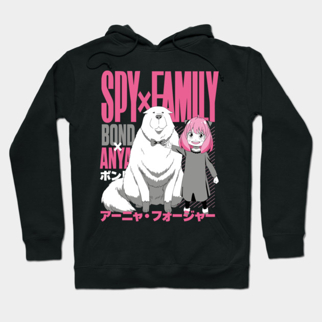 Anya and Bond – Spy x Family Hoodie by Otaku Vibes