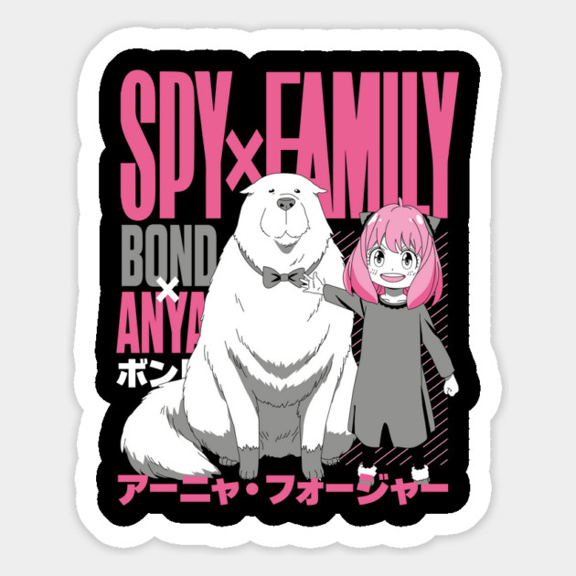 Anya and Bond – Spy x Family Magnet by Otaku Vibes
