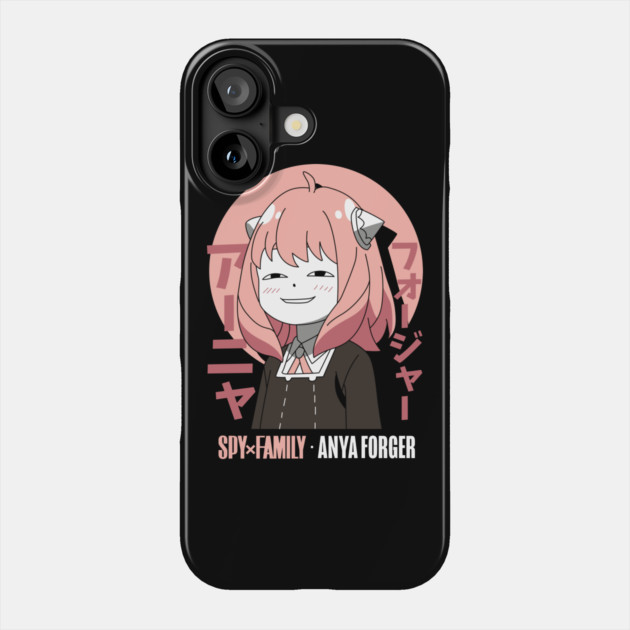 Anya Forger Smirk Pose – Spy x Family Phone Case by Otaku Vibes