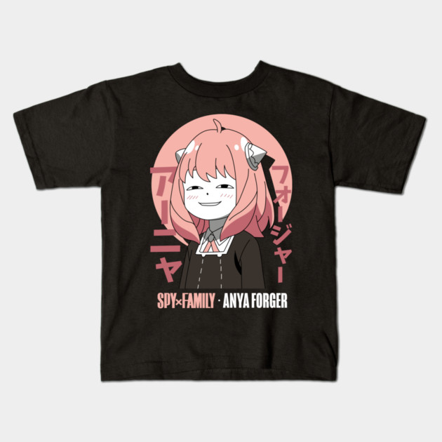 Anya Forger Smirk Pose – Spy x Family Kids T-Shirt by Otaku Vibes