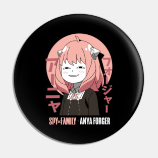 Anya Forger Smirk Pose – Spy x Family Pin