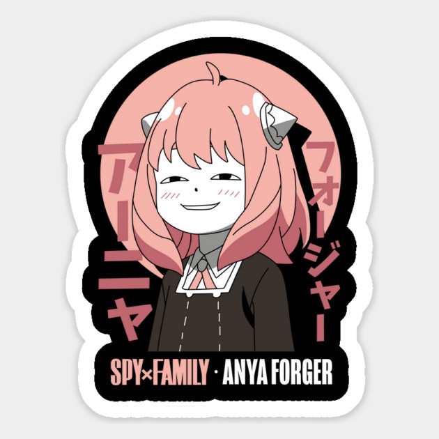 Anya Forger Smirk Pose – Spy x Family Magnet by Otaku Vibes