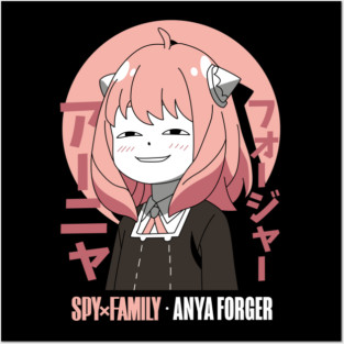 Anya Forger Smirk Pose – Spy x Family Posters and Art