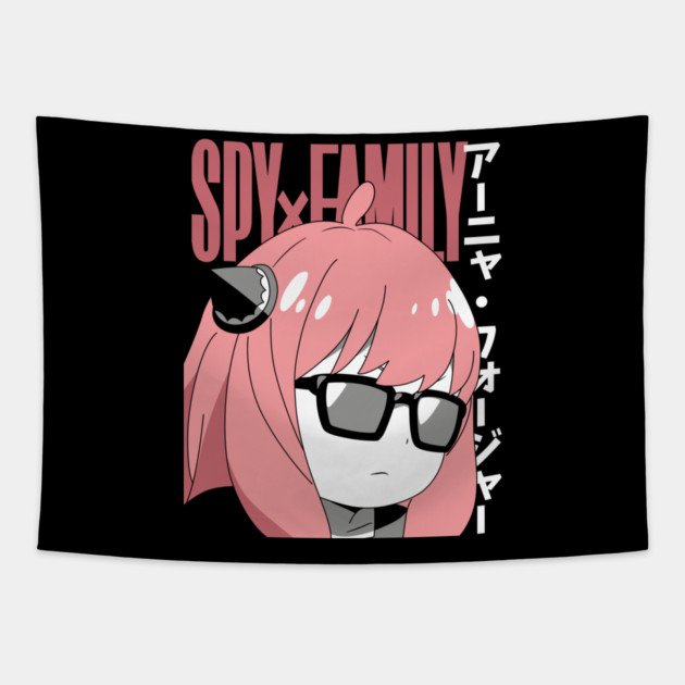 Spy x Family - Anya Forger Cool Art Tapestry by Otaku Vibes