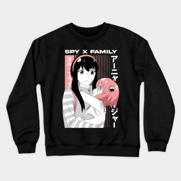 Anya and Yor Forger - Spy x Family Crewneck Sweatshirt by Otaku Vibes