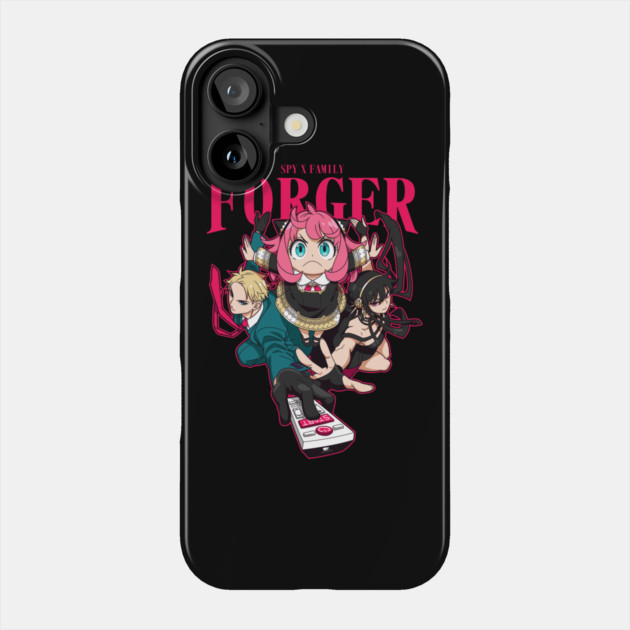 Spy Family Standing Together Poster – Spy x Family Phone Case by Otaku Vibes