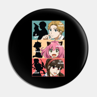 Forger Family Together – Spy x Family Pin