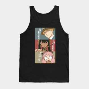 Forger Family Poster – Spy x Family Tank Top