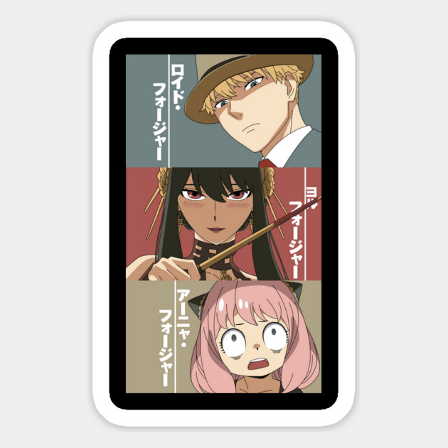 Forger Family Poster – Spy x Family Magnet by Otaku Vibes