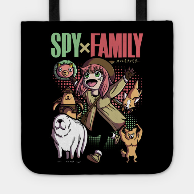 Anya’s Mischievous Expression – Spy x Family Tote by Otaku Vibes
