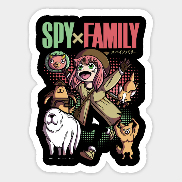 Anya’s Mischievous Expression – Spy x Family Magnet by Otaku Vibes