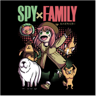 Anya’s Mischievous Expression – Spy x Family Posters and Art