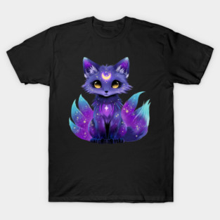Celestial Fox Fantasy Art T-Shirt