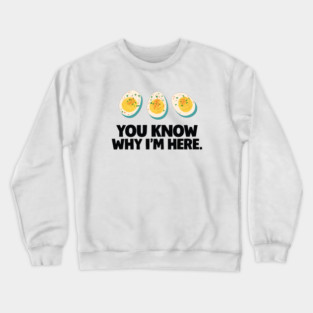 Deviled-Eggs Crewneck Sweatshirt
