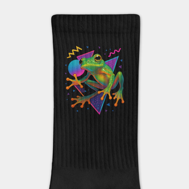 Retro Neon Glass Tree Frog by Reptiq's Store